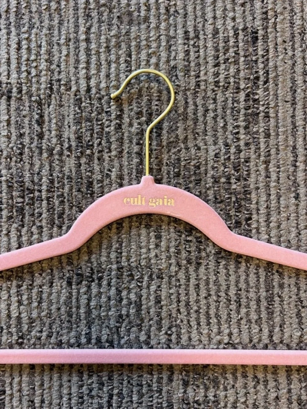 Cult Gaia Garment Bag & Pink Cult Gaia Hanger